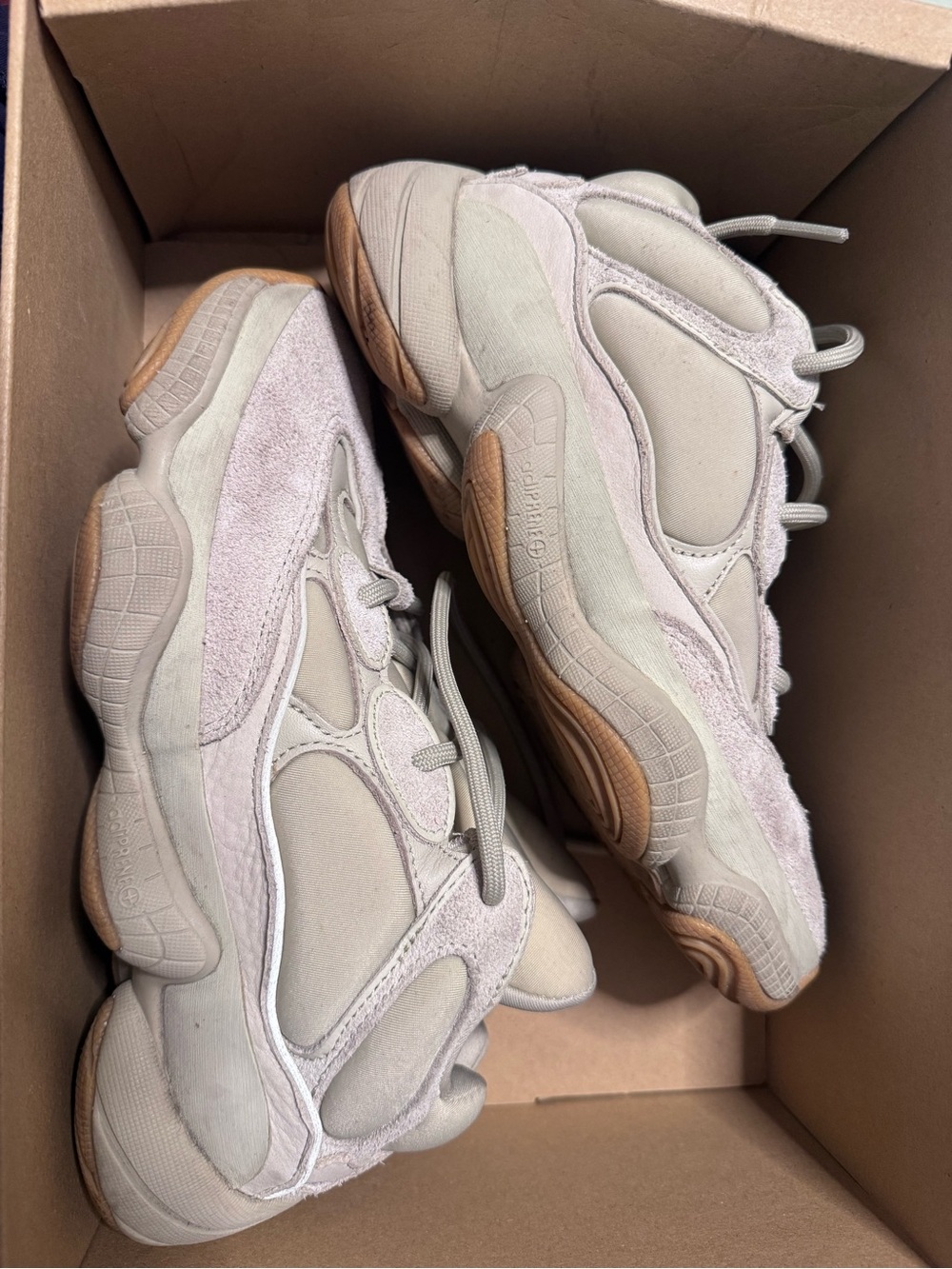 Yeezy Women’s Sneakers - Pale Beige & Gum Sole